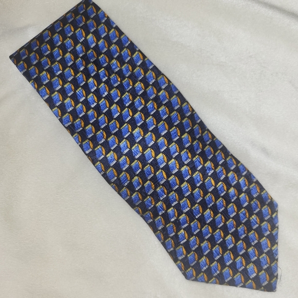 Ermenegildo Zegna Silk Tie, Made In Italy - Picture 1 of 6